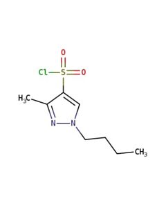 Astatech 1-BUTYL-3-METHYL-1H-PYRAZOLE-4-SULFONYL CHLORIDE; 5G; Purity 95%; MDL-MFCD06805442